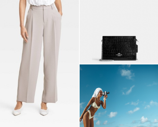 late summer/early fall classy and effortless womenswear cover photo collage