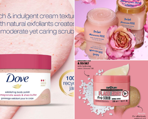 No Need to Go to the Clinic! This Minimarket Body Scrub Is Proven to Make Your Skin Glowing and Smooth cover photo collage