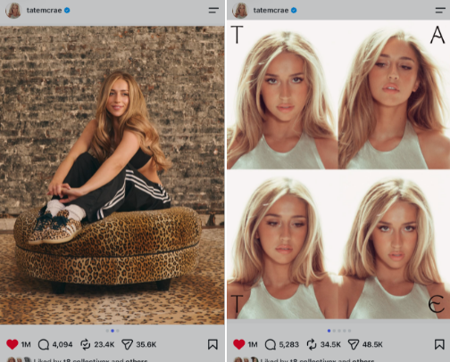 Tate McRae Outfits cover photo collage