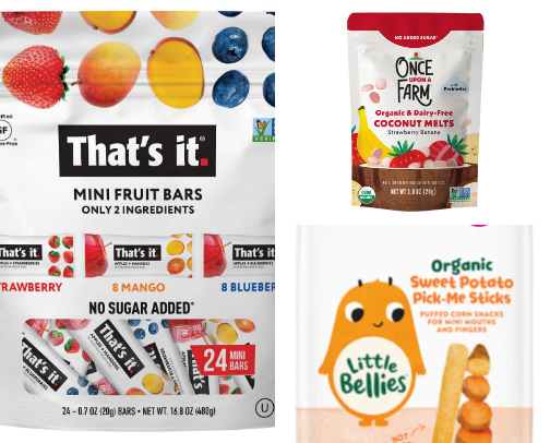 Baby / Toddler Snacks that they will actually eat cover photo collage