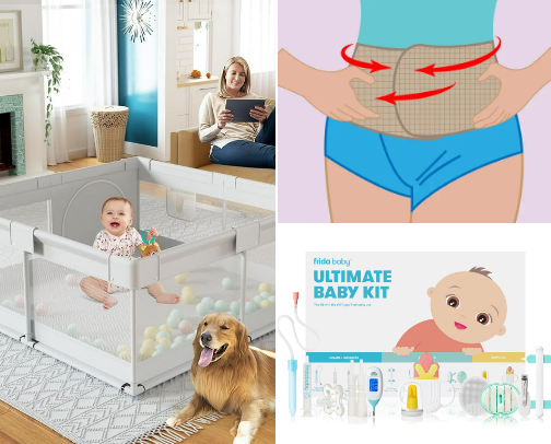 Trending Mom & Baby Bestsellers 2025 | Essentials Everyone’s Buying cover photo collage