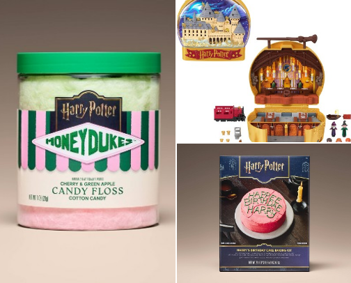 Harry Potter goods cover photo collage