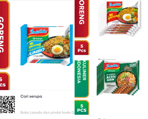 ✨Food populer in indonesia (Indomie noddle) all varian cover photo collage
