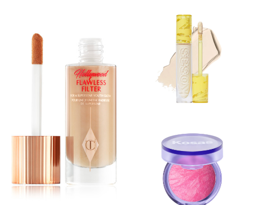 Makeup cover photo collage