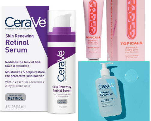 My favorite beauty recs cover photo collage