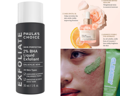 Oily Skin Fix ✨️ cover photo collage