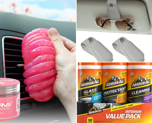 Car Essentials cover photo collage