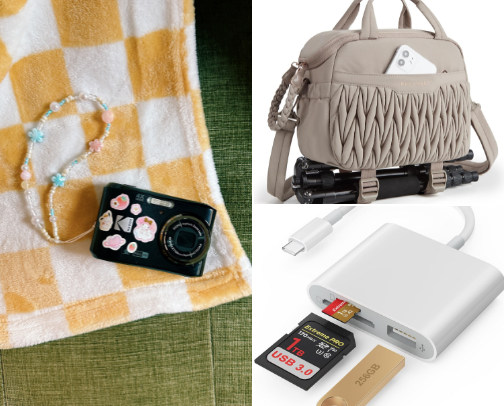 Cameras & accesories for photography enthusiasts 📸⭐️ cover photo collage