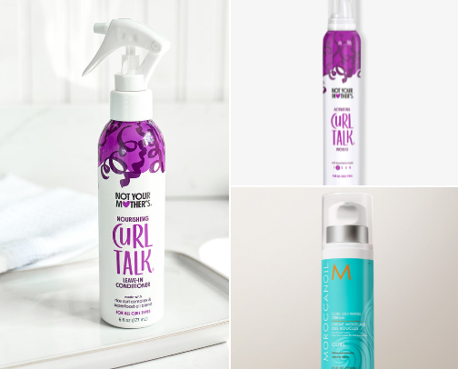 MUST HAVES FOR CURLY/WAVY GIRLS 🌀 cover photo collage