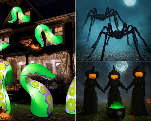 Make Your House the Scariest One on the Street cover photo collage
