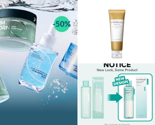 My favorite skincare recs cover photo collage