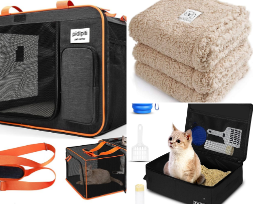 Traveling with Cats cover photo collage