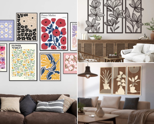 Rekomendasi Wall Art Aesthetic cover photo collage