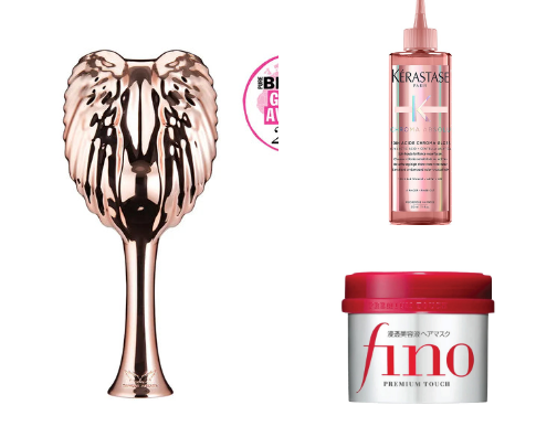 My Favorite Hair Products For Longer Thicker Hair ⋆˙⟡ cover photo collage