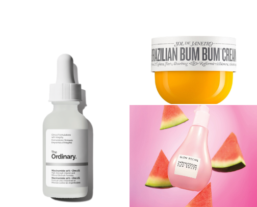 My favorite beauty recs cover photo collage