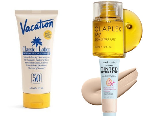 Beauty Products I Trust as a Content Creator & Model ⭐ cover photo collage