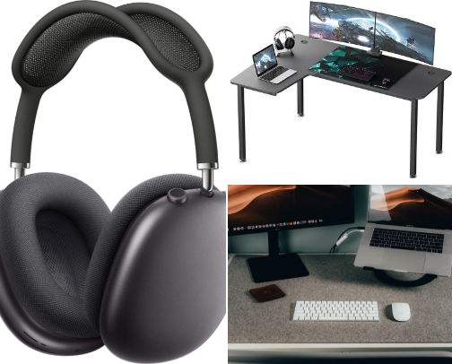 Minimalist WFH Setup for Maximum Productivity cover photo collage