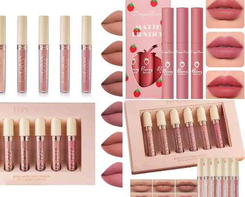 Lips on fleek.... cover photo collage