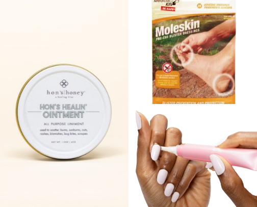 Gardening injury relief cover photo collage