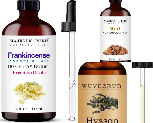 Sacred Oils: My Spiritual & Wellness Essentials cover photo collage