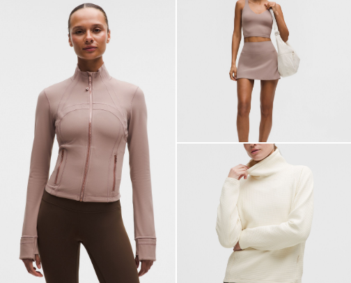 Lululemon wish list cover photo collage