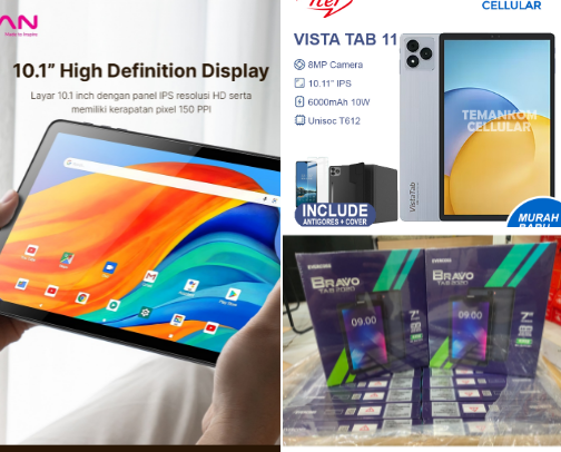 Tablet for daily cover photo collage