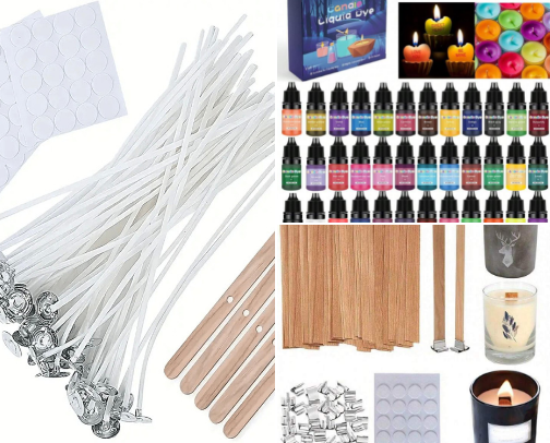 SHEIN Candle making wishlist cover photo collage