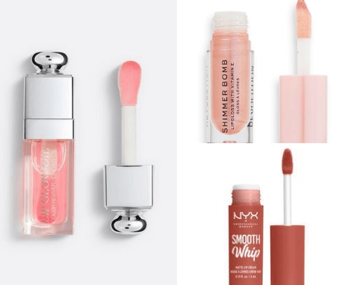 Juicy lips cover photo collage