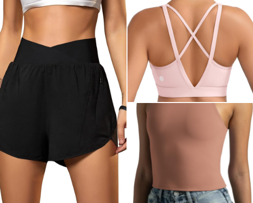 Cute & Comfy Athleisure Under $25 cover photo collage