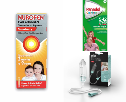 Cold & Flu Survival Kit cover photo collage