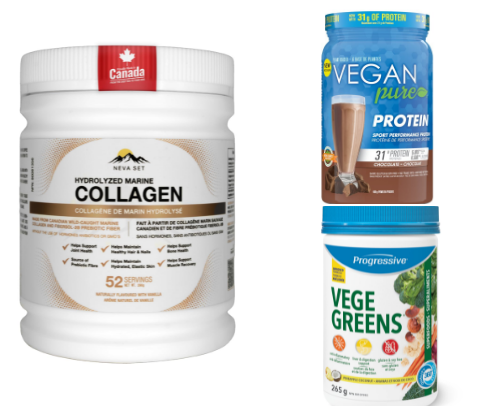 My Supplements stack cover photo collage