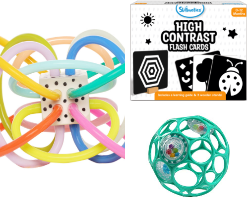 Baby Toys for Speech, Fine & Gross Motor Development - SLP Approved cover photo collage