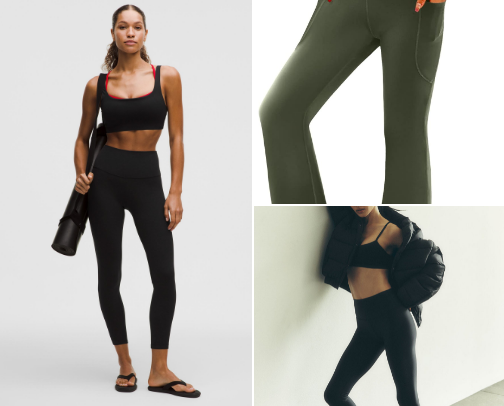 Passed the Squat Test: Best Non-Sheer Workout Leggings cover photo collage