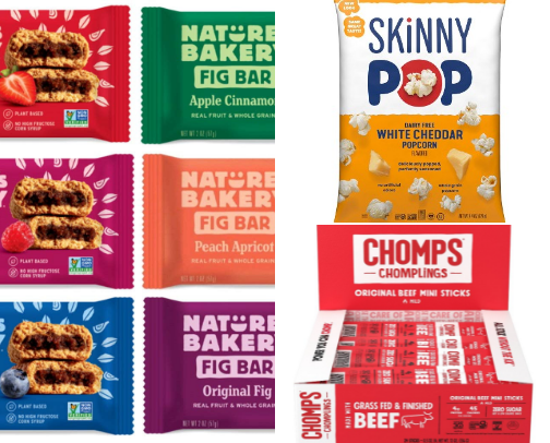 My kids favorite snacks 🍿🍓🥯 cover photo collage