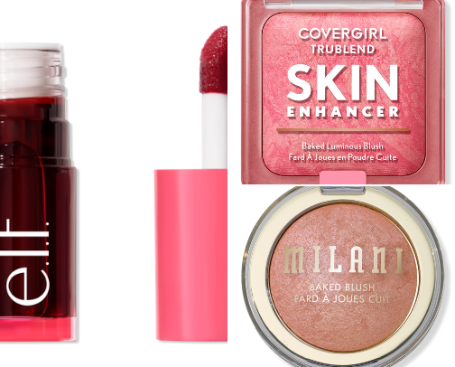 CREAM & POWDER BLUSHES cover photo collage