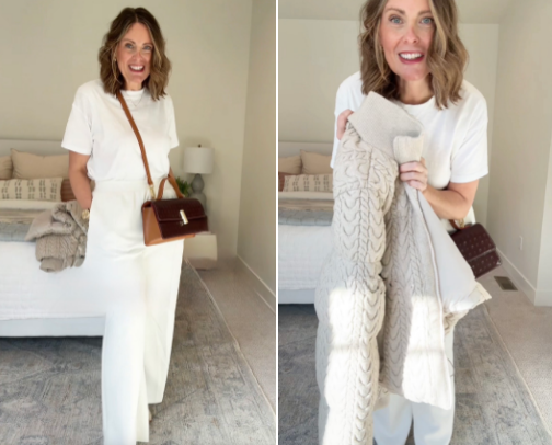 Target Monochromatic outfit cover photo collage