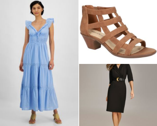 macys spring and summer clothing ideas cover photo collage