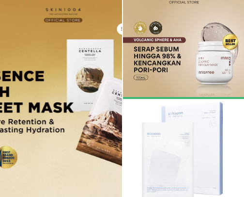 Wake Up With Glass Skin: Korean Sheet Mask Routine for Instant Glow cover photo collage