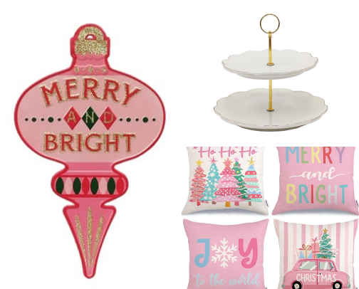 Candyland inspired Christmas cover photo collage