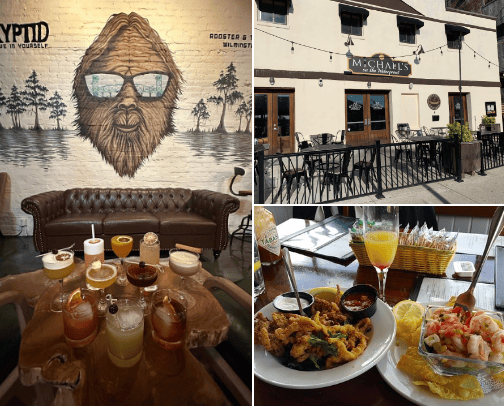 Places to eat | Wilmington, NC cover photo collage