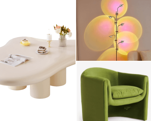 home decor and furniture with personality cover photo collage