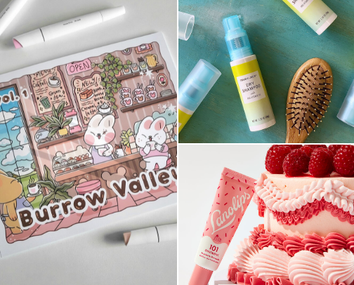 Heartbreak Essentials | self care, crafts and cozy things cover photo collage