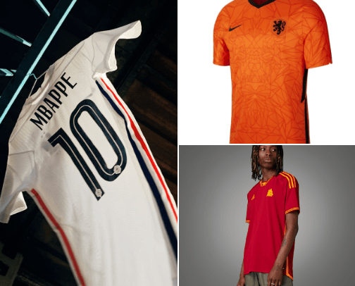 Fashionable Soccer Jerseys cover photo collage