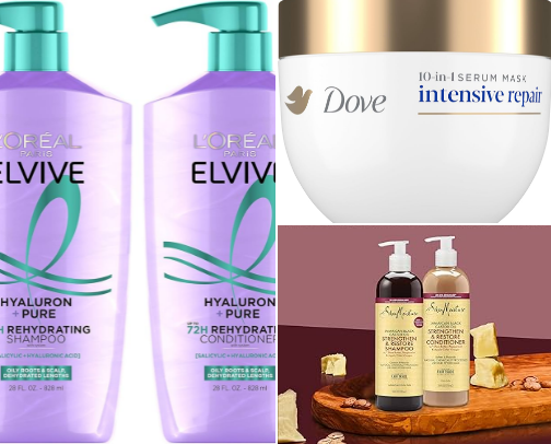 🌸 Affordable Haircare Essentials List 🌸 cover photo collage