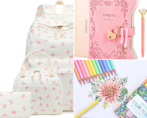 Back To School cover photo collage