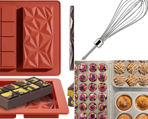 Molds / Baking items cover photo collage