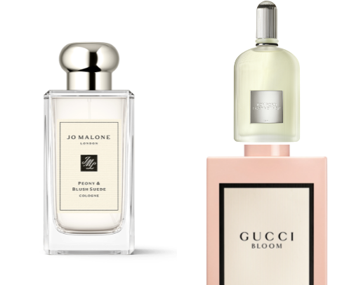 His & Her Signature Scents | Wedding Day cover photo collage