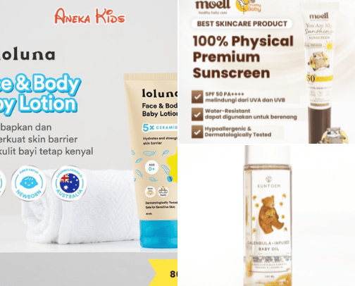 Baby Essentials cover photo collage