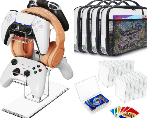 Gaming Organization & Storage cover photo collage