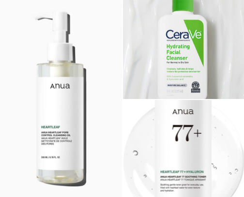My Nighttime Skincare Routine 🌙 cover photo collage